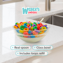 Load image into Gallery viewer, Cereal Bowl Candle - Fruit Loops Candle - Cool Gift Idea