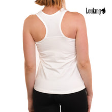 Load image into Gallery viewer, Women racerback workout tank top with built in bra
