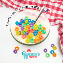 Load image into Gallery viewer, Cereal Bowl Candle - Fruit Loops Candle - Cool Gift Idea