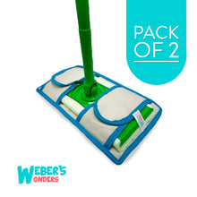 Load image into Gallery viewer, Set of 2 Microfiber Mop Pads - 100% Polyester
