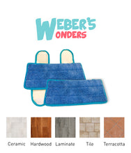 Load image into Gallery viewer, Set of 2 Microfiber Mop Pads - 100% Polyester