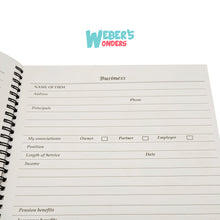 Load image into Gallery viewer, After my Death planner book - Life Organizer, belongings