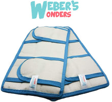 Load image into Gallery viewer, Set of 2 Microfiber Mop Pads - 100% Polyester