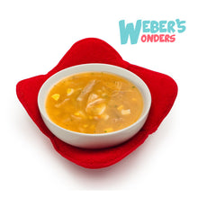 Load image into Gallery viewer, Set of 4 Microwave Bowl Huggers - Safe Soup Holders (Cozy)