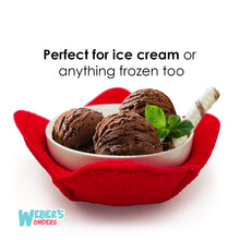 Load image into Gallery viewer, Set of 2 Microwave Bowl Huggers - Safe Soup Carrying