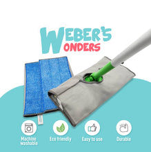 Load image into Gallery viewer, Set of 3 Microfiber Mop Refills Pad - 100% Polyester - Fit Swiffer