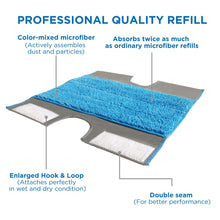 Load image into Gallery viewer, Set of 2 Microfiber Mop Refills Pad - 100% Polyester