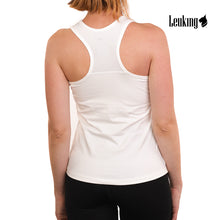 Load image into Gallery viewer, Women racerback workout tank top with built in bra
