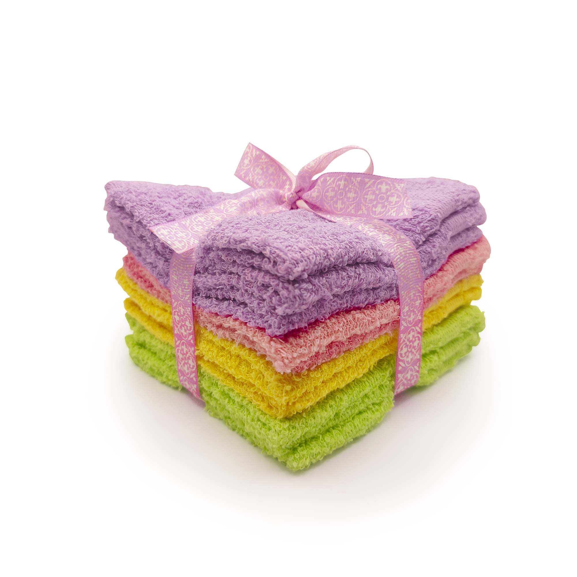 ▹ 100% Cotton Soft Washcloths 11-Pack - Assorted Colors – Weber's Wonders  USA