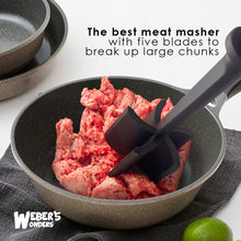 Load image into Gallery viewer, BPA-Free Ground Beef Chopper Tool by Weber’s Wonders

