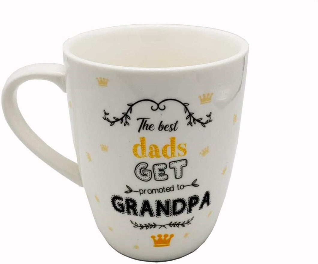 New Grandpa Coffee Mug - Baby Reveal Gift For Pop or Dad